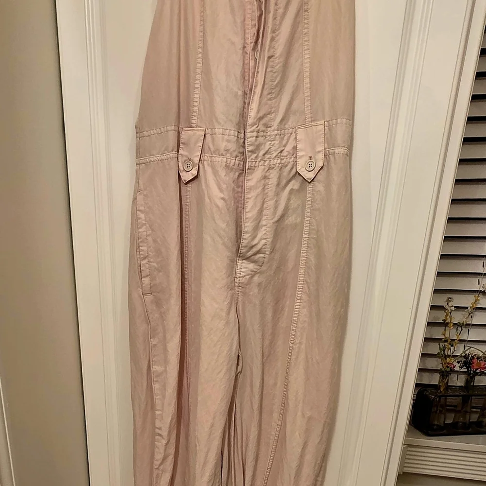 Free People SYLVIA BARREL ONE PIECE JUMPSUIT - Picture 4 of 11